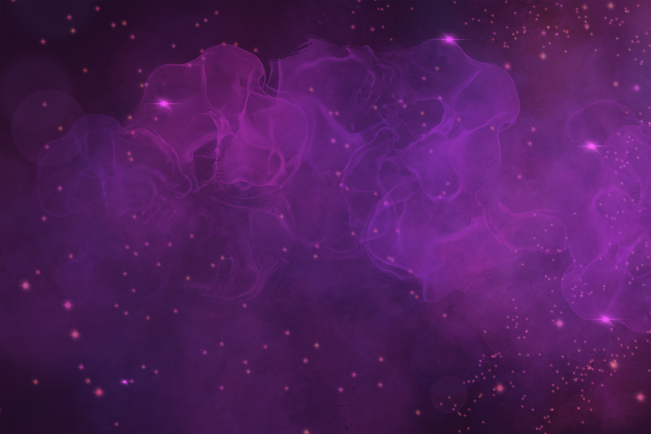 Purple Space Background